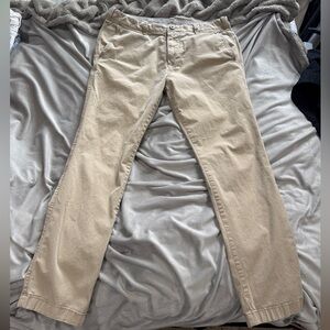 Hollister men's chino Y2K tan size 32 Slim fit